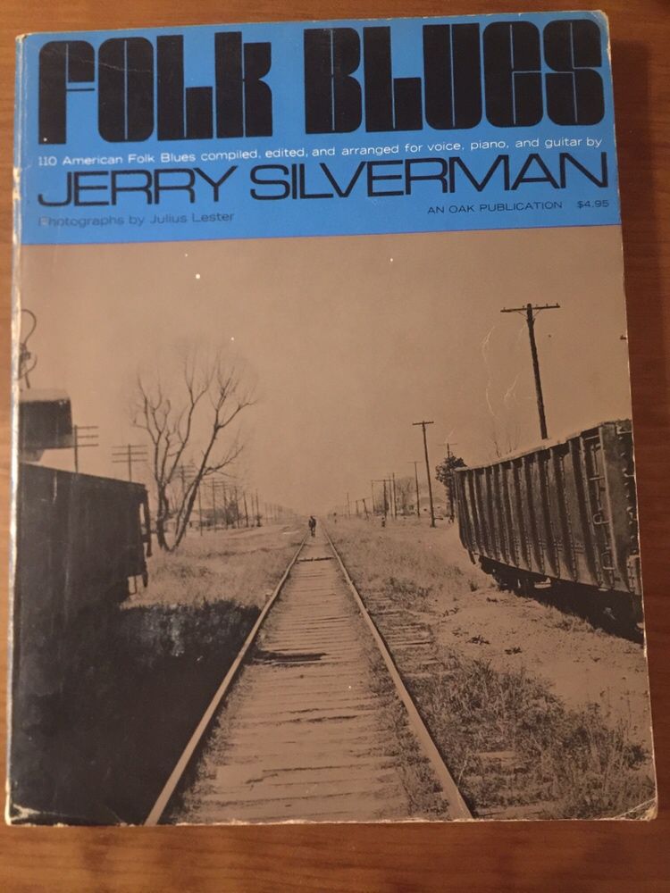 Livro de pautas folk blues - Jerry Silverman