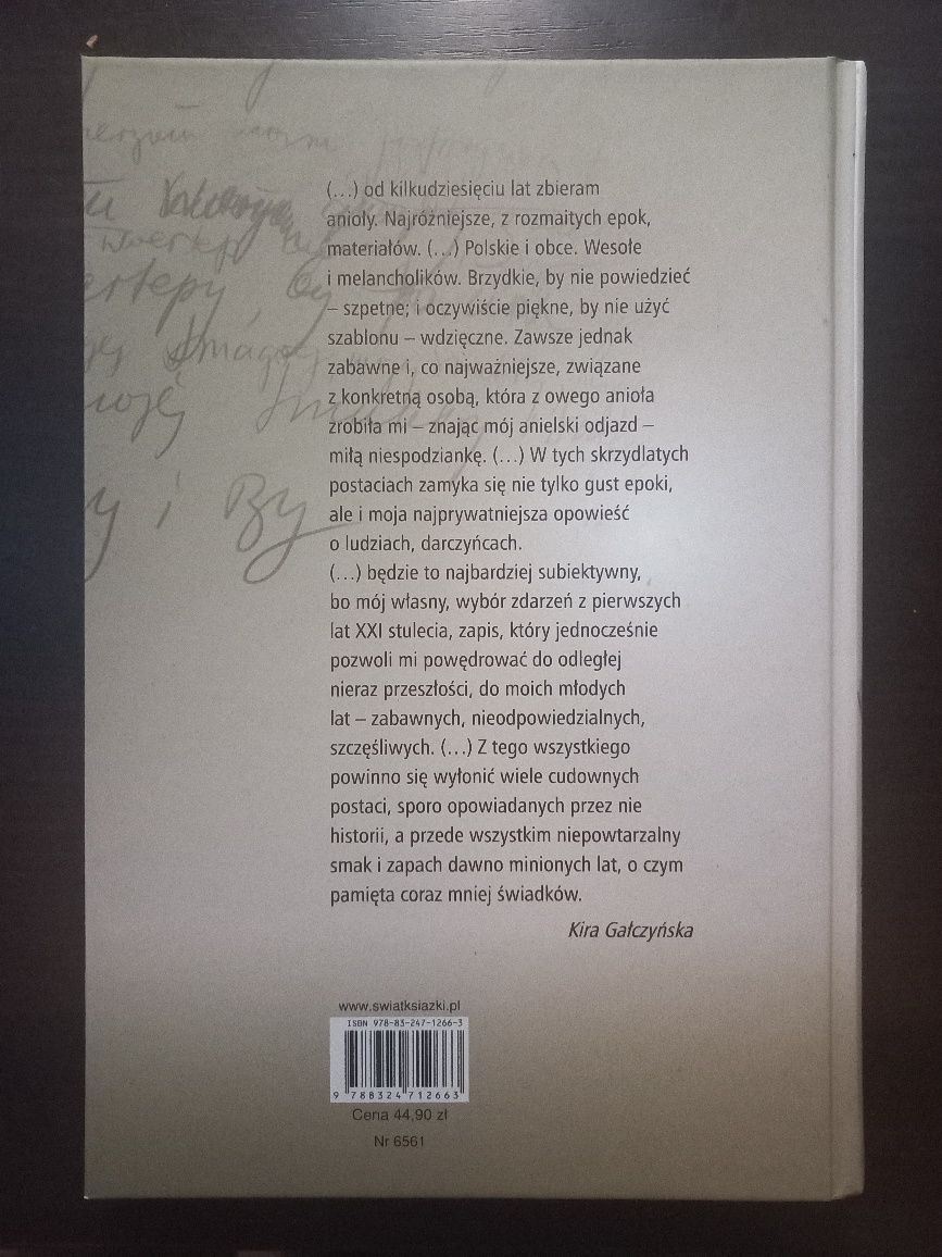 Mój anioł ma skrzydło zielone Kira Gałczyńska