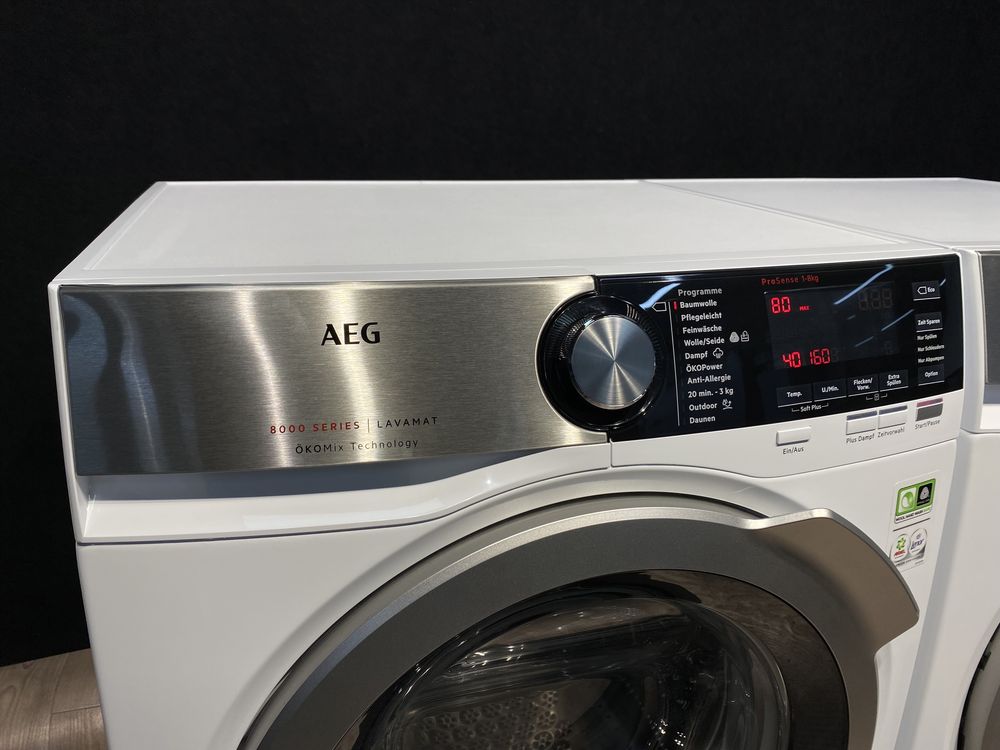 Комплект пральна + сушильна машина АЕG 8000 A+++ 8кг
