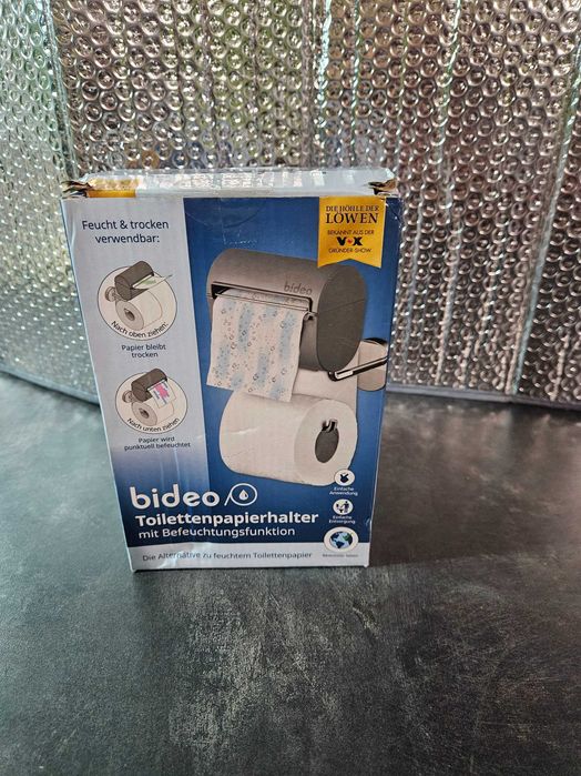 Bideo – Uchwyt Na Papier Toaletowy z Funkcją Nawilżania