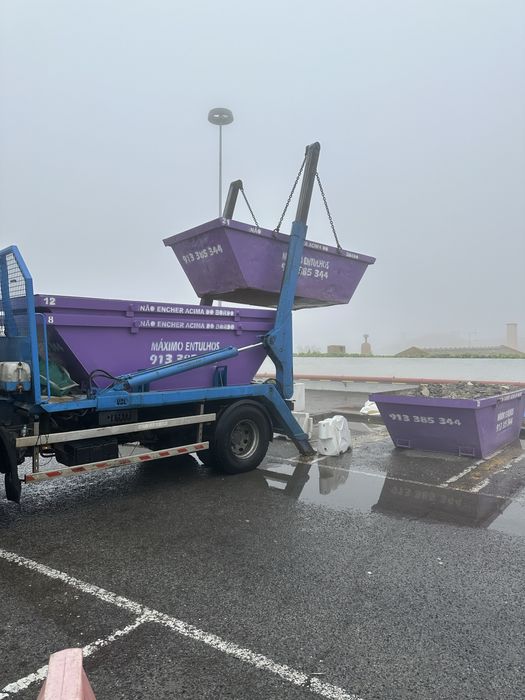 Aluguer de contentores obra RCD’s Lisboa