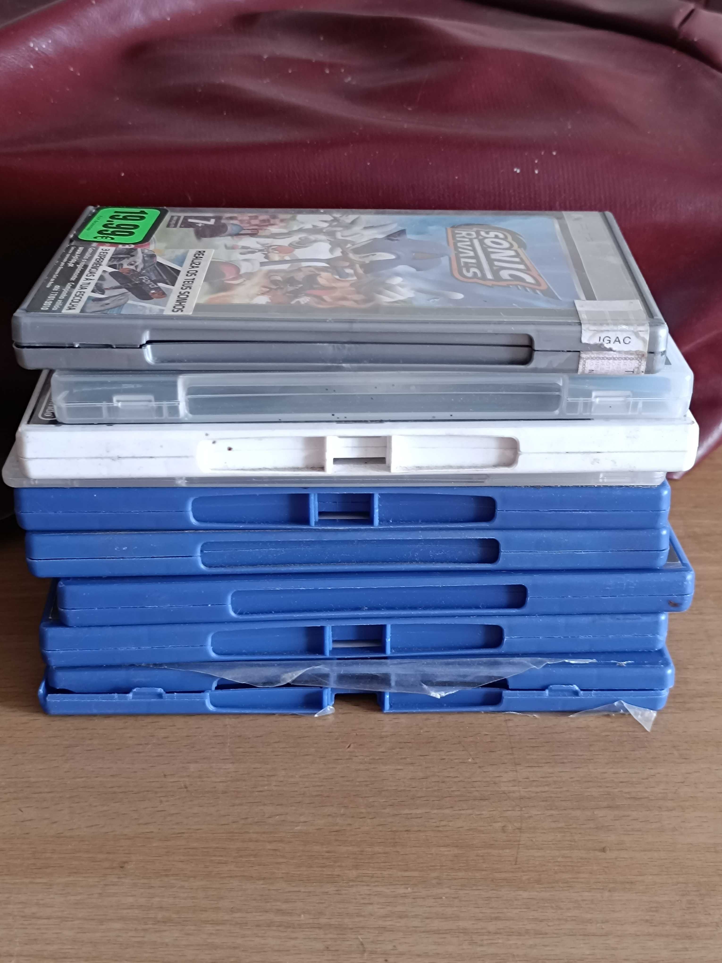 Videojogos e Caixas para Wii, PS2, PSP
