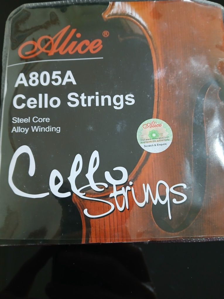 Conjunto de 3 cordas para violoncelo