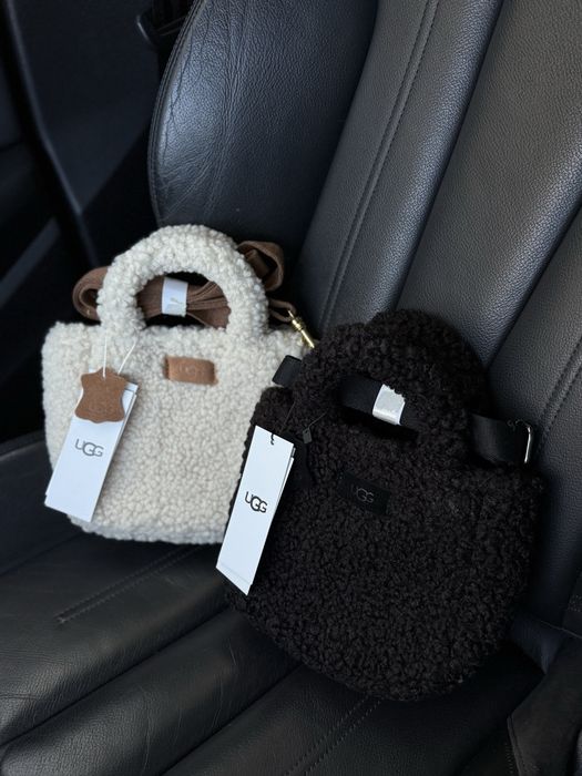 Жіноча міні сумка UGG Maribel Sherpa Mini Bag УГГ teddy тедді трендова