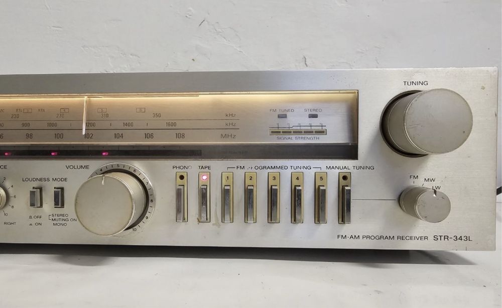 Am/Fm Stereo Amplituner Sony STR-343 L, Made in Japan.