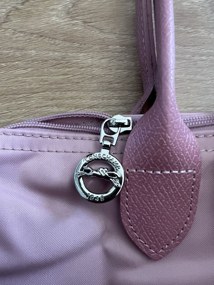 Mala Longchamp rosa tamanho L
