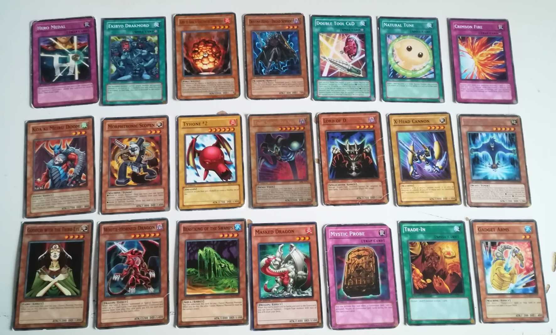 Cartas de Yu-Gi-Oh