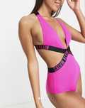 Calvin Klein Swimwear Pink glo жіночій купальник