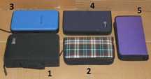 Etui organizer na płyty Cd Dvd sztywny plastik 15X29