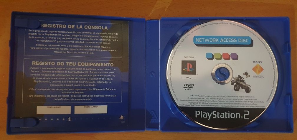 PS2 Network Adapter HDD