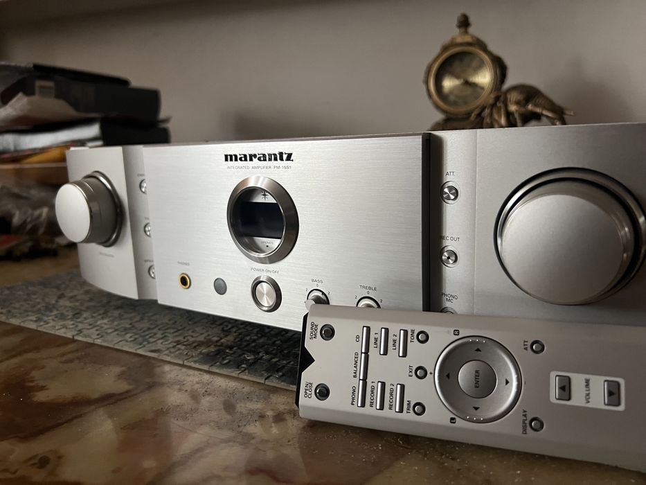 Якісний Стерео Підсилювач Marantz PM-15 S1 / Японія/20кг/пульт+коробка