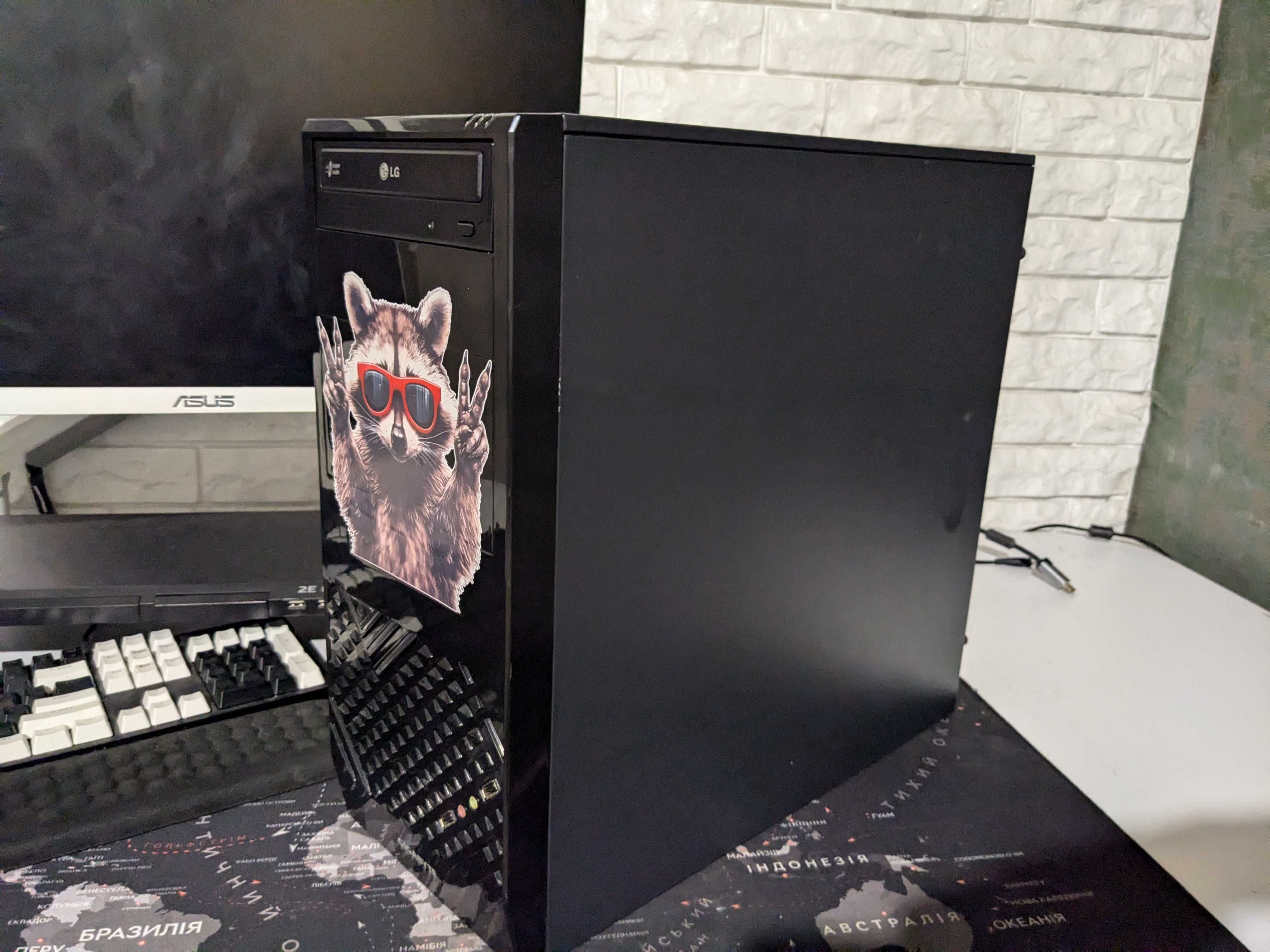 Ігровий ПК: RAM 16 GB/i5 3470/ GeForce GTX 1050 2 GB / SSD / RGB Башня
