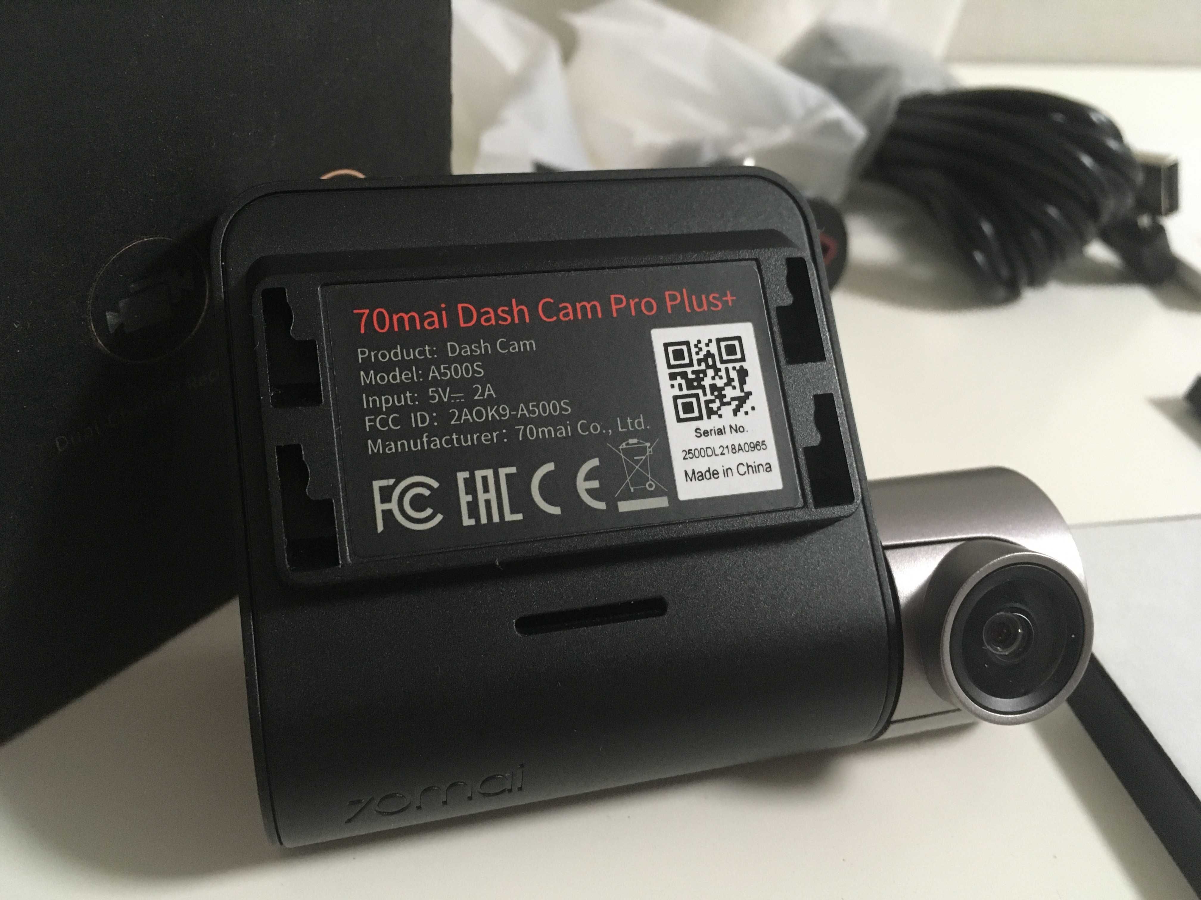 Відеореєстратор 70mai Smart Dash Cam Pro Plus+ A500s