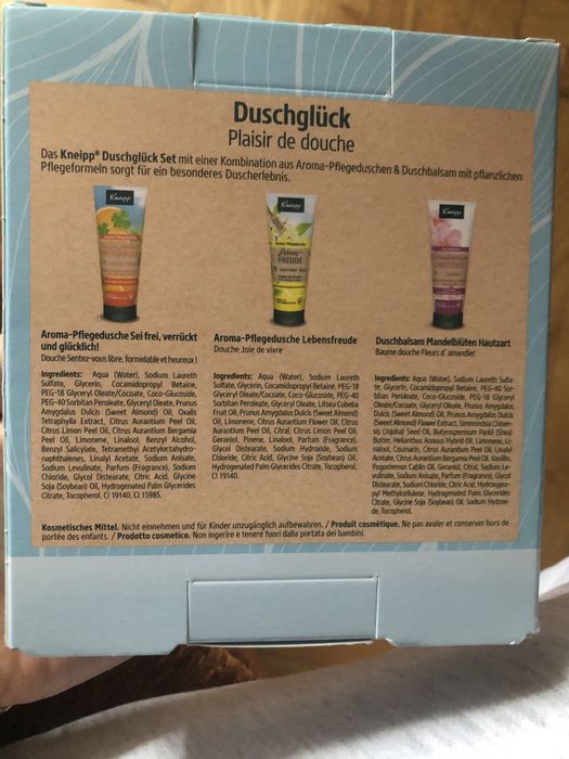 Kneipp dusch gluck zel pod prysznic