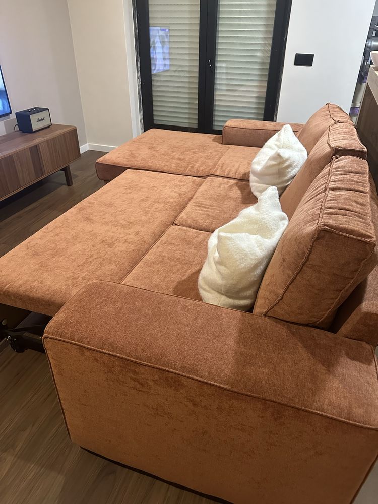 Sofá Cama Laranja