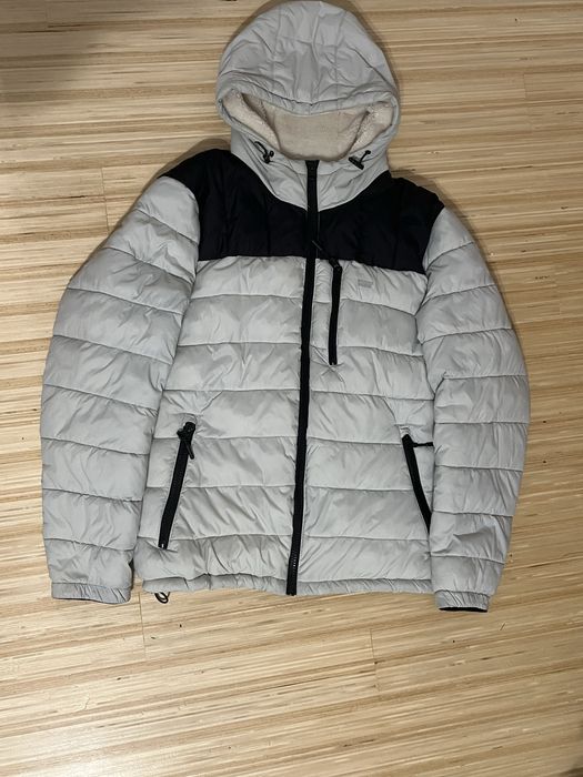 Оригінальний пуховик від Levi’s hooded puffer jacket