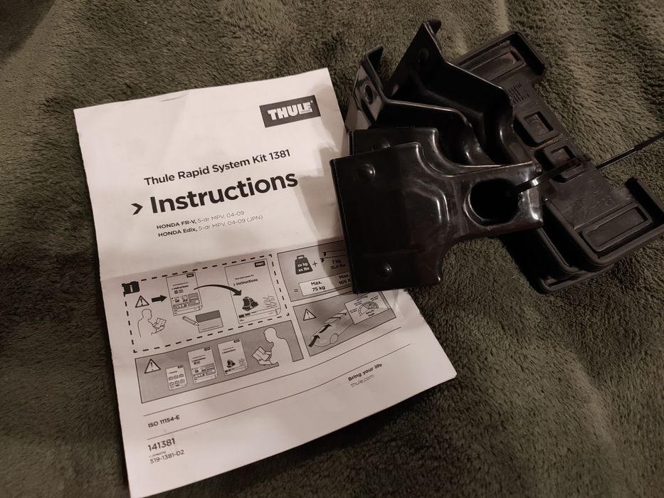 Kit 1381 do belek Thule Wingbar pod stopy do Honda FR-V