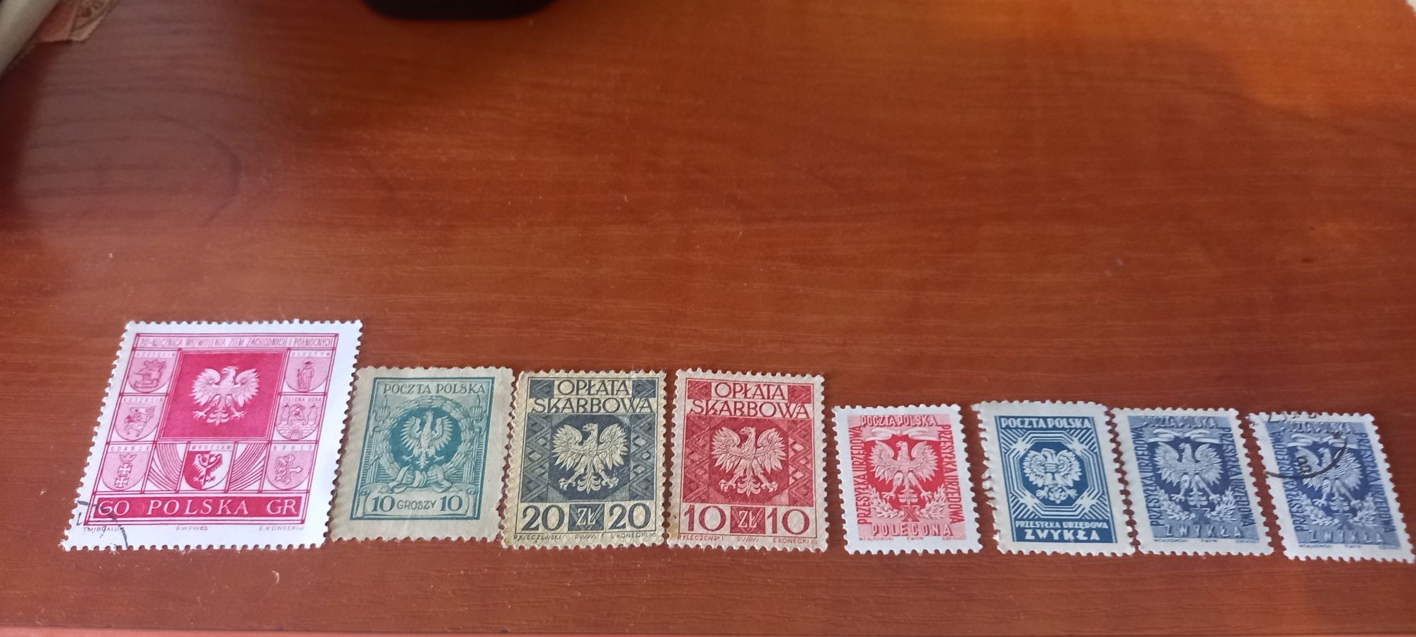 Poczta Polska znaczki stare