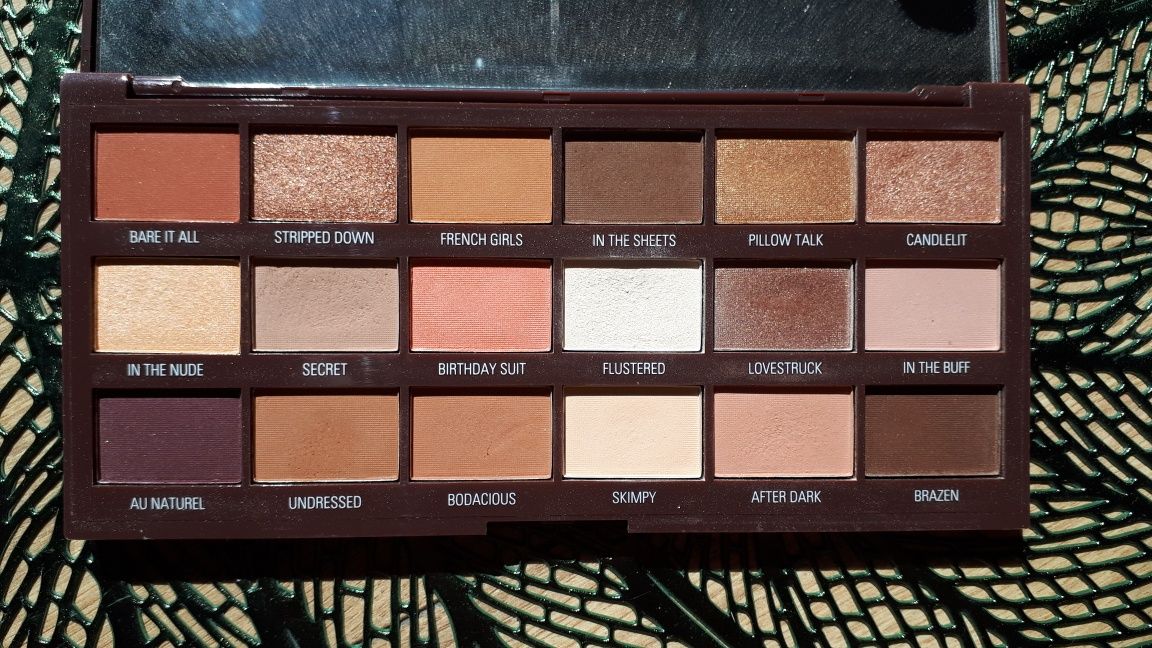 I heart revolution paleta cieni do powiek "Nudes".