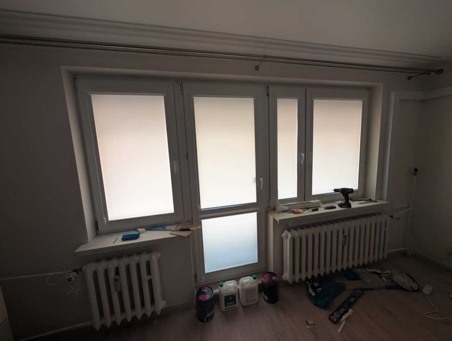 Rolety w kasecie aluminiowej- 9szt ! BEZ PROWADNIC