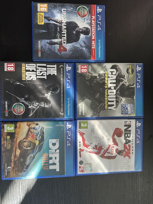 Jogos ps4 usados