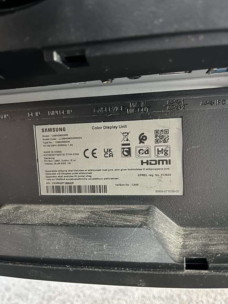Monitor gamingowy SAMSUNG