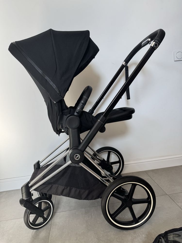 Cybex Priam 4.0 2w1 Black / Chrome Black