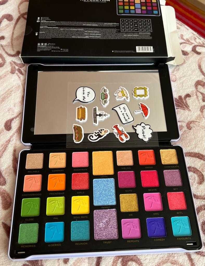 Revolution x Friends palette