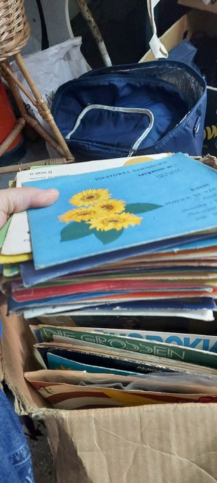 Pocztówki dźwiękowe i płyty winylowe  80 szt