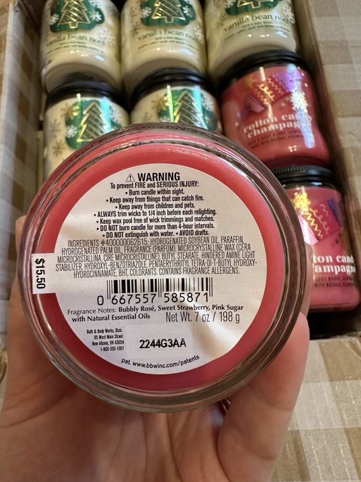 Свічки Bath&Body Works оригінал