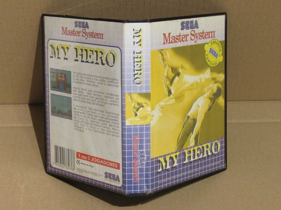 Jogo Sega Master System My Hero edição PT