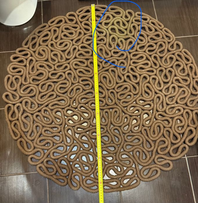 Дизайнерській килим "Забаганка" ручної роботи бренду IVANKA