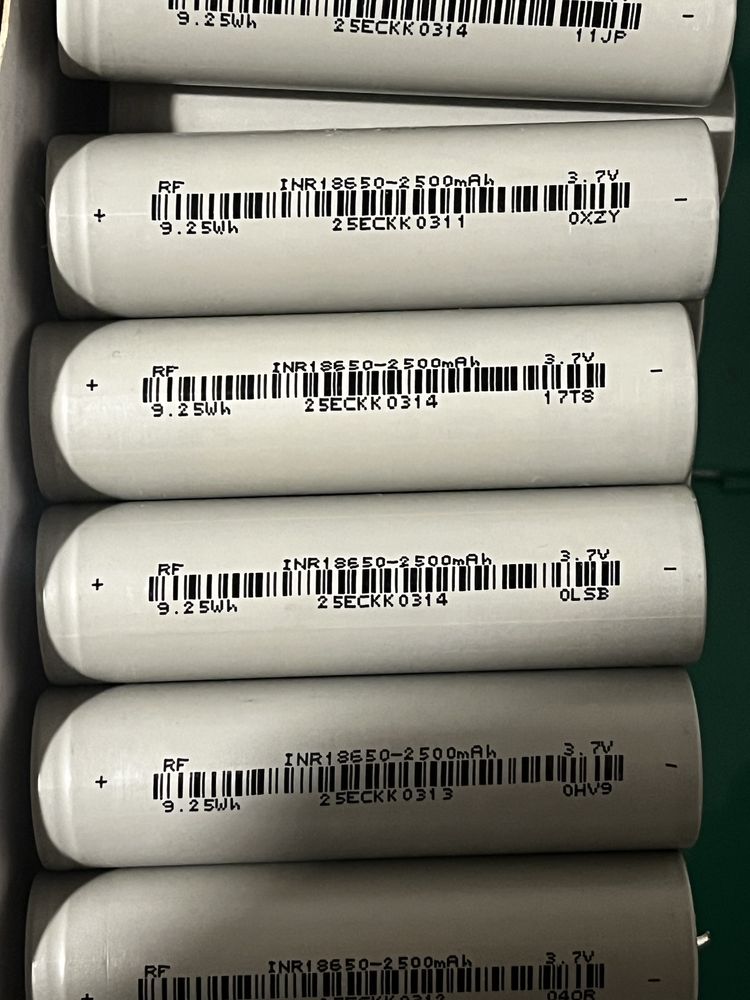 Ogniwa INR18650 2.5Ah Depakiet Stan bdb