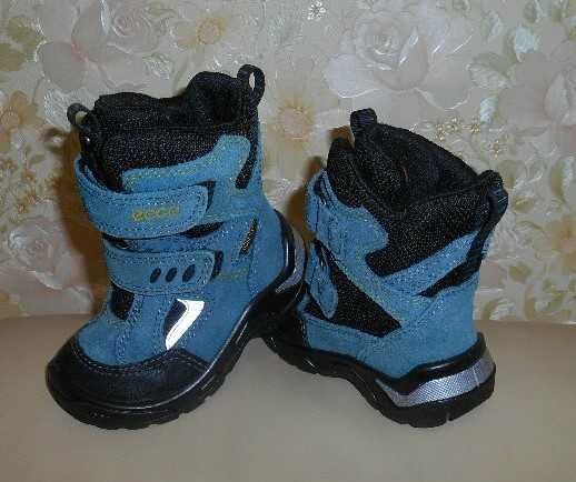 Ессо Gore Tex, р.22 (ст.14 см) ботинки зимние