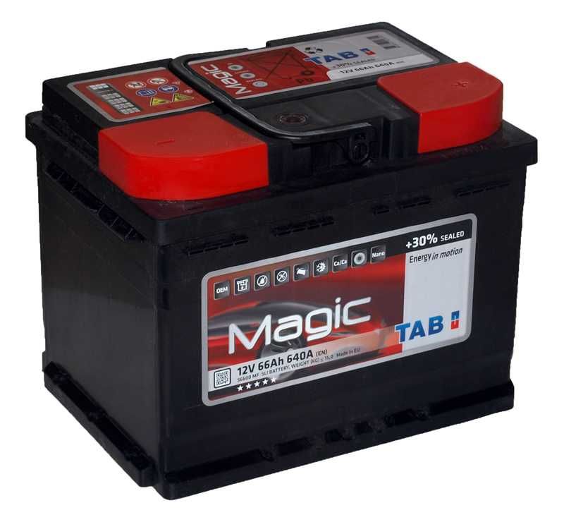 Akumulator TAB MAGIC 12 V 66 Ah 640 A (EN) Topla Top Energy