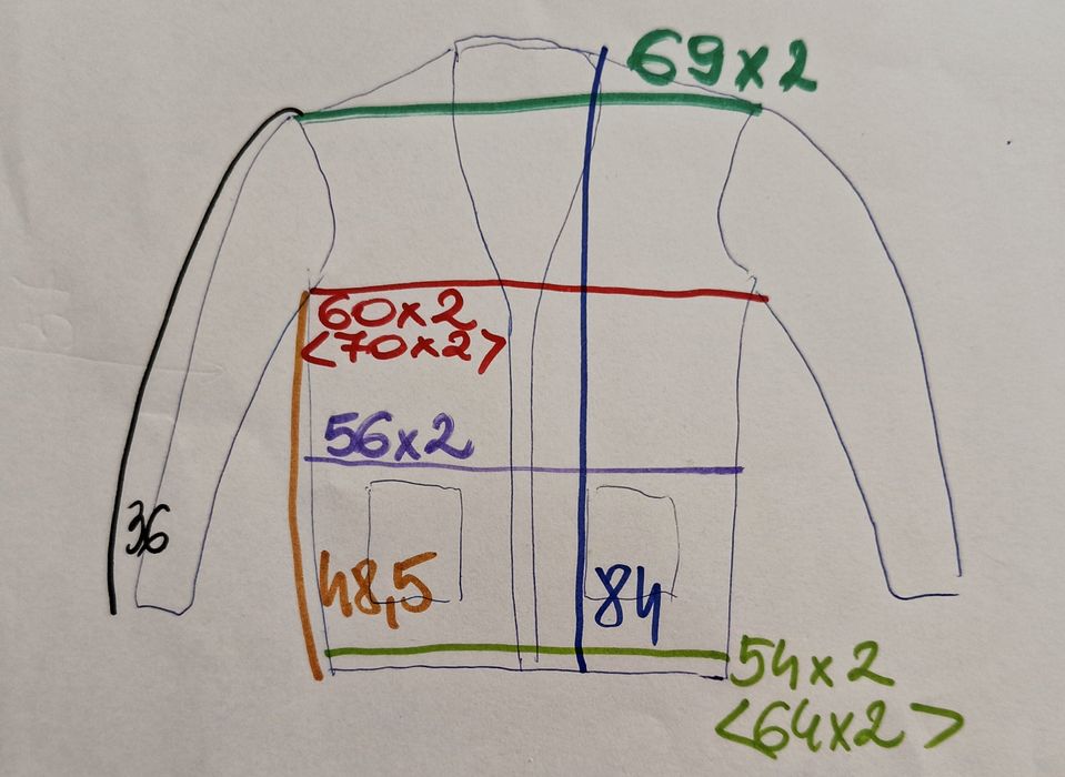 Sweter kardigan XL biust 60x2  '90s vintage hygge casual Shaggy lata '