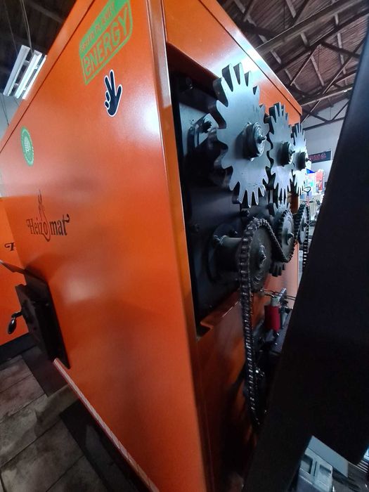 Piec na Trociny 15/75 kw Zrębki Owies Pestka Wióra 5 Klasa