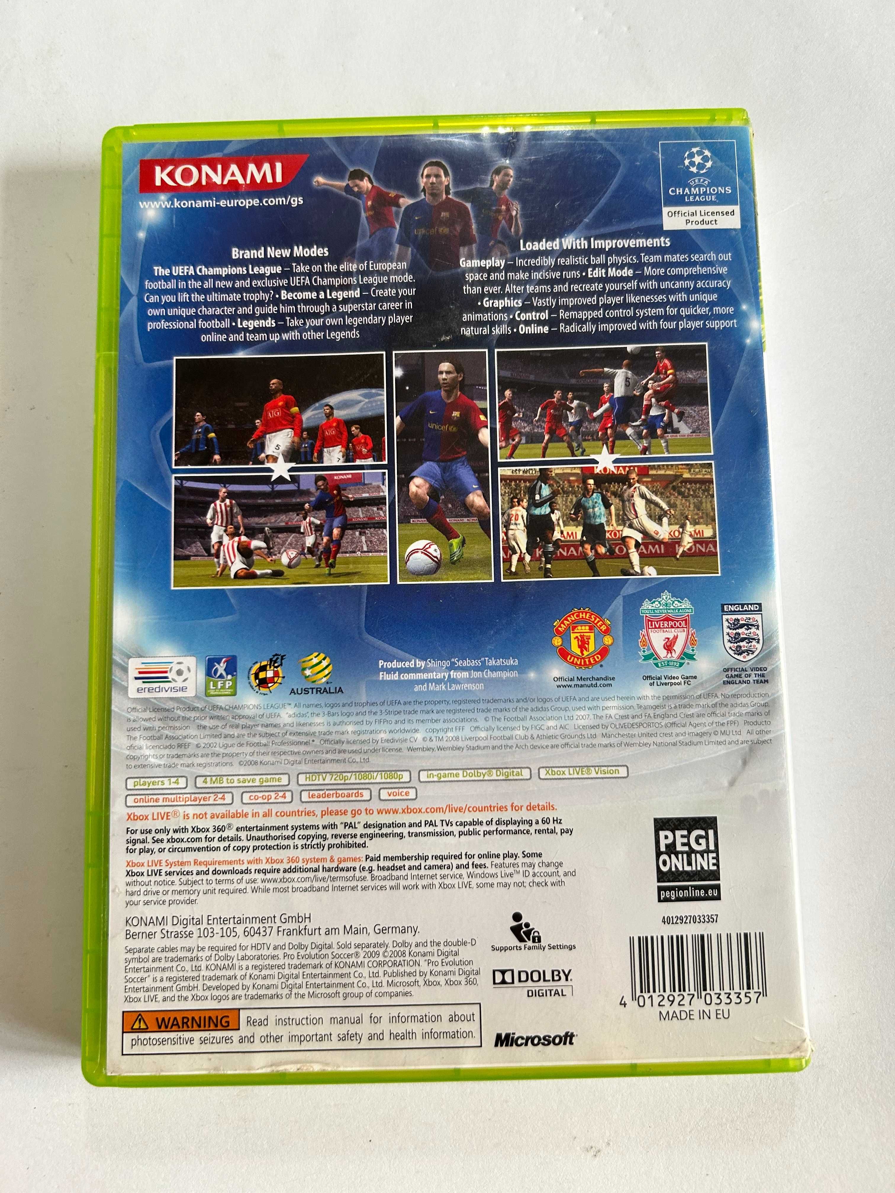 Pes 2009 Xbox 360