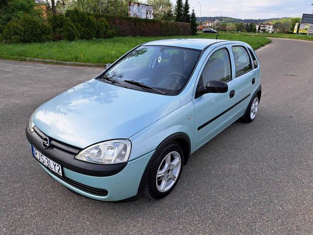 Opel Corsa C 1.0 Benzyna 2002r Polski Salon 5 Drzwi Alu