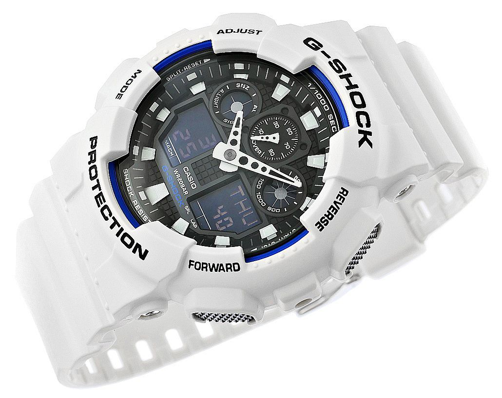 zegarek męski casio g-shock ga-100b-7aer + box