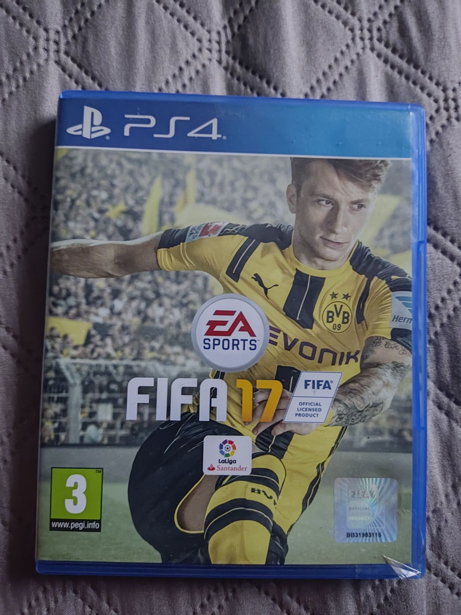 FIFA17, диск для PS4