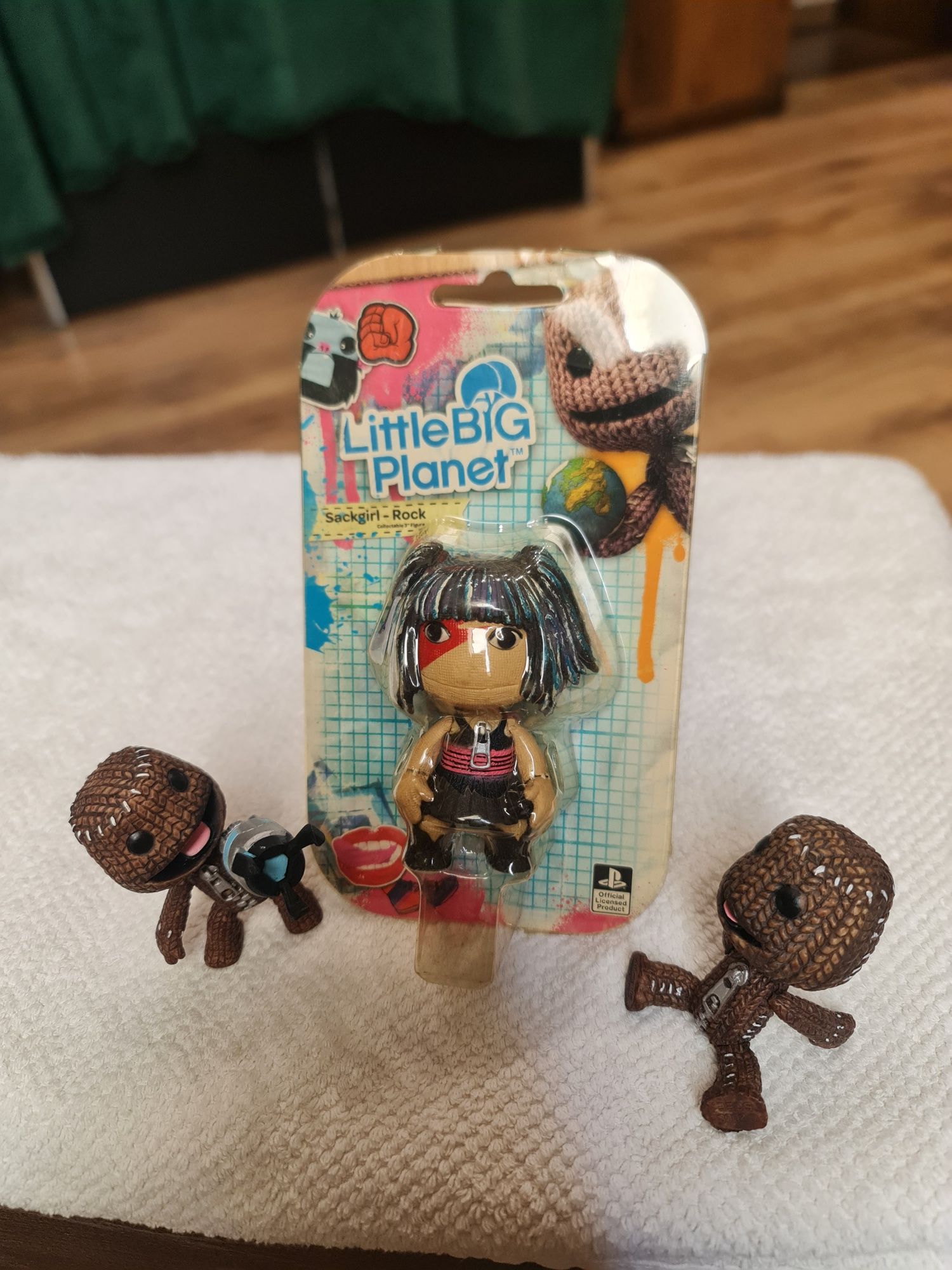 NOWA i ORYGINALNA Figurka SONY z gry LittleBigPlanet ! Uszkodzone Opak