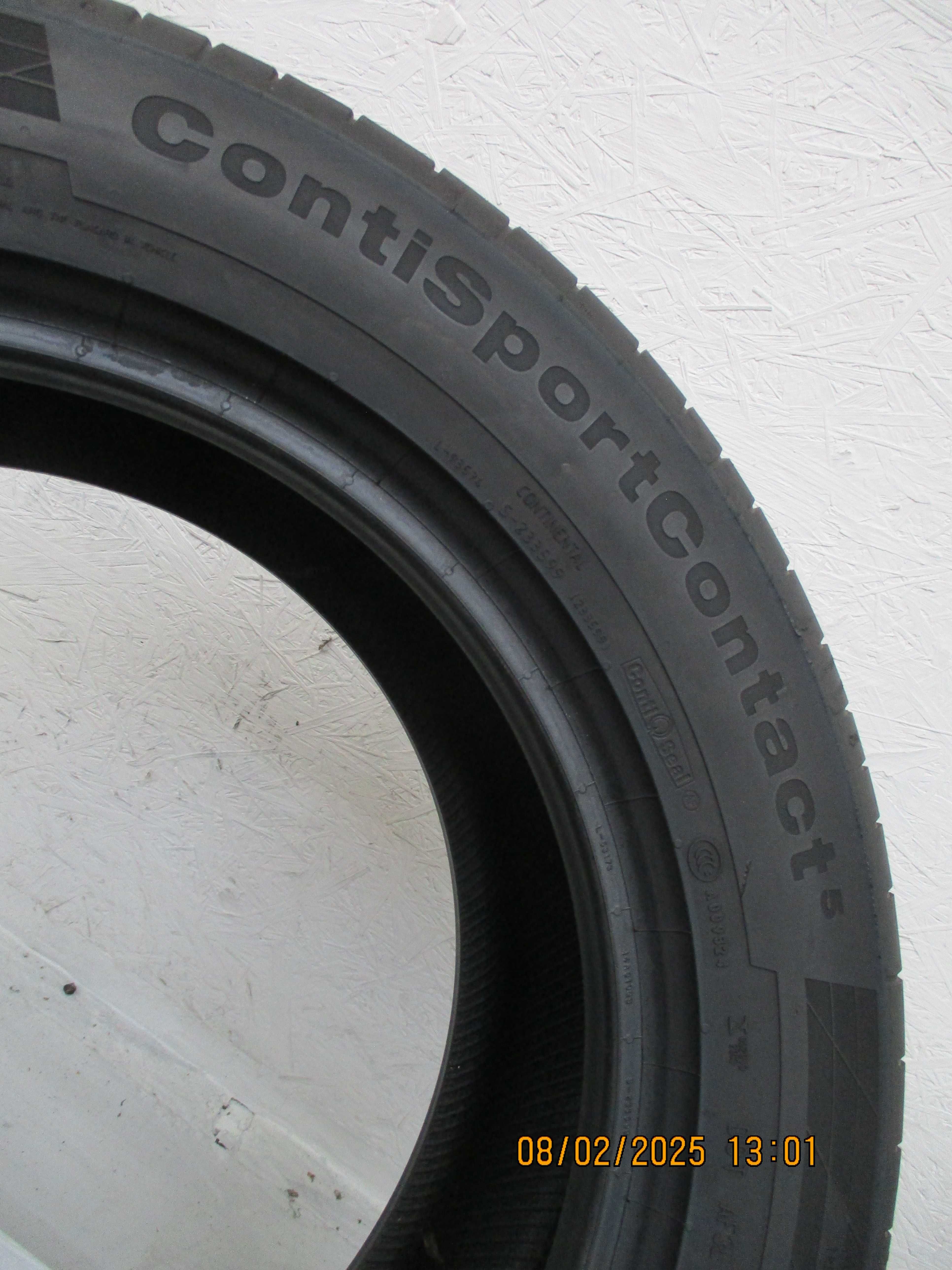 4x 235/55R18 Continental ContiSportContact 5 2x 5,3mm i 2x5,5mm