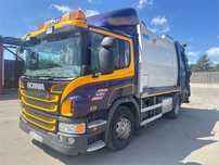 SCANIA P280 śmieciarka 2 osiowa