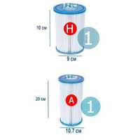 Басейн надувной детский, фільтр для басейну драбина, тент Картридж