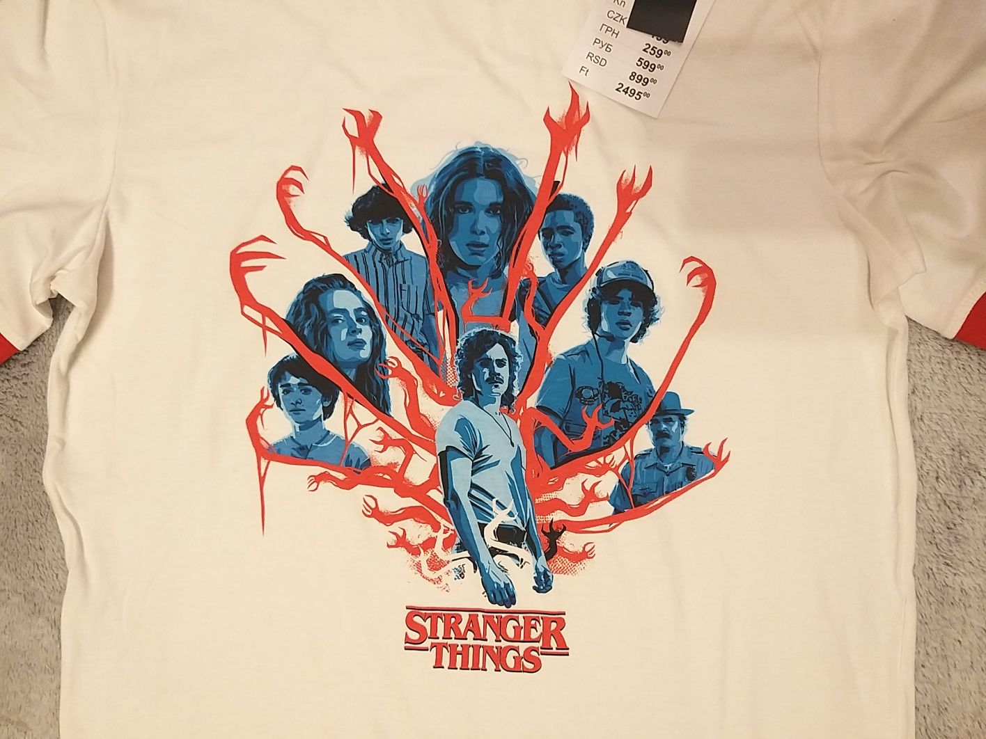 Stranger Things T-shirt męski, chłopięcy S NOWY!!!