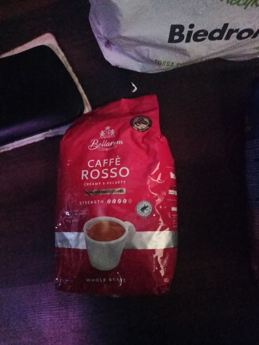 Kawa ziarnista caffe Rosso 1kg