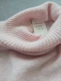 Pudrowo różowy sweter merino Days Like This r. S