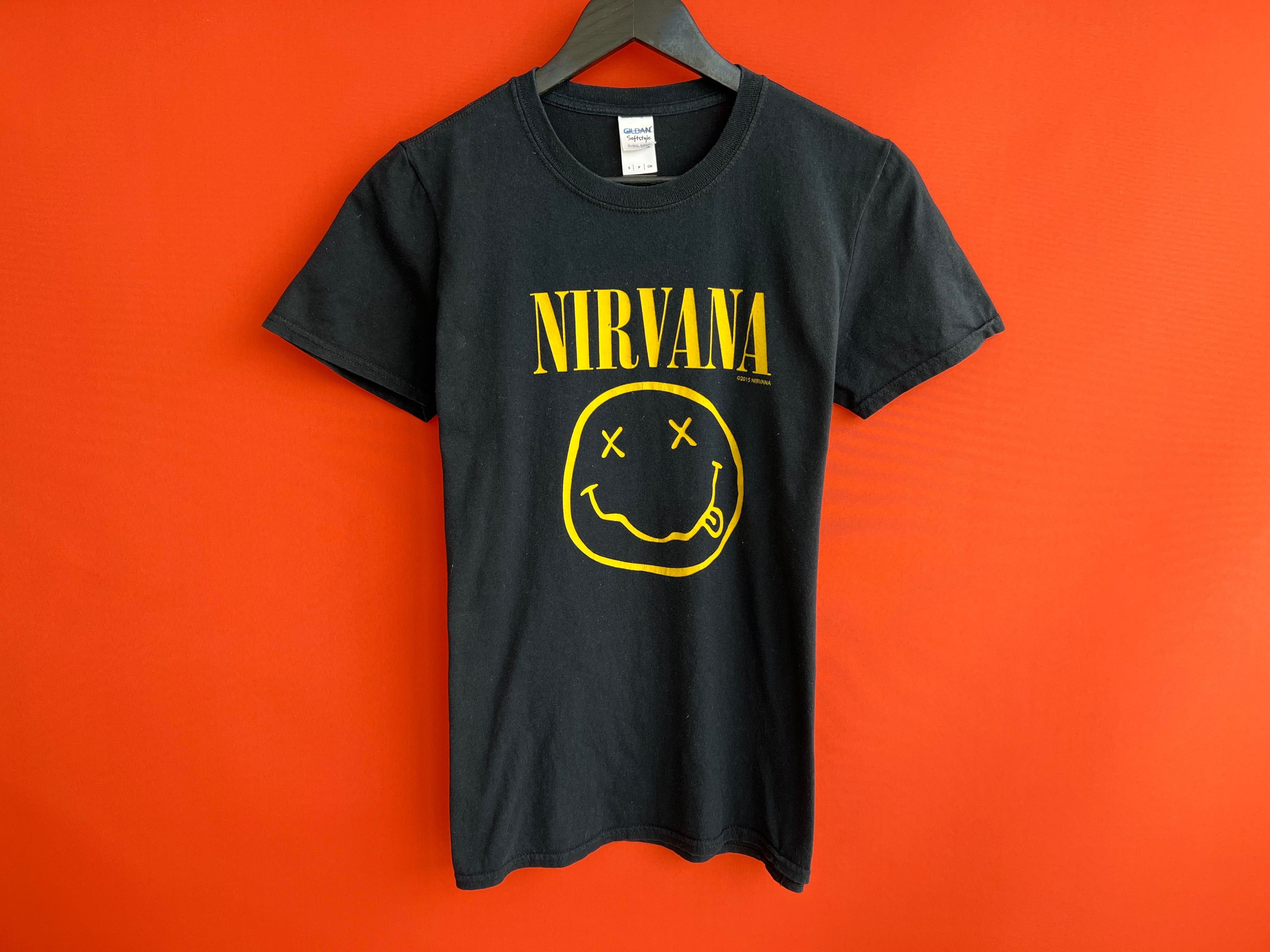 Nirvana Vintage Merch оригинал мужская футболка мерч размер S Б У