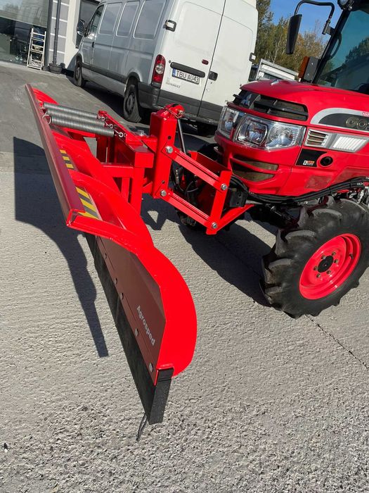 Pług do śniegu uniwersalny na płyte mini traktorki Producent NOWY